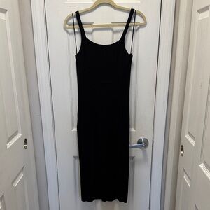 Hollister Elegant Black Midi Dress